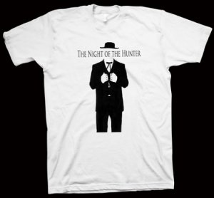 The Night Of The Hunter T-Shirt Charles Laughton, Robert Mitchum, Robert Mitchum