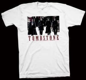Tombstone T-Shirt Kevin Jarre, Kurt Russell, Val Kilmer, Hollywood Cinema Movie