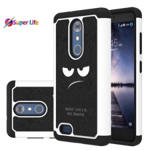 ZTE Zmax Pro Case Drop Protection Dual Layer Heavy Duty Protective Silicon Cover