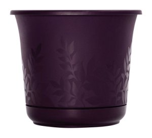 Bloem Fp0656 Resin Freesia Etched Planter, Exotica, 6