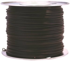 Coleman Cable 55666623 Primary Wire, 16-gauge, 100-feet Bulk Spool, Black
