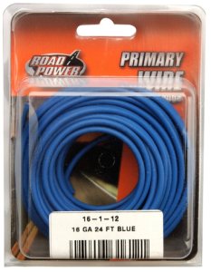Coleman Cable 55668233/16-1-12 Road Power Primary Electrical Wire, 24' L