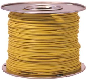 Coleman Cable 55843823 Primary Wire, 18 Gauge, 100', Yellow