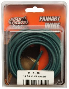 Coleman Cable 56421933/14-1-15 Road Power Primary Electrical Wire, 17' L