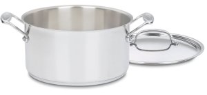 Cuisinart 744-24 Chef's Classic Sauce Pan With Cover, 6 Quart