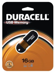 Duracell Gs-z16gcnbl-r Flash Drive, 16 Gb