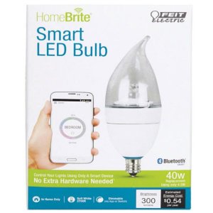 Feit Electric Cfc/300/led/hbr B10 Flame Tip Led Light Bulb, 4.5 Watts