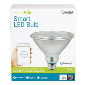 Feit Electric Par38/led/hbr Reflector Led Light Bulb, Soft White, 20 Watts