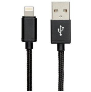 Fonegear 7938 Fuse Lightning Usb Charge & Sync Cable, 6', Black