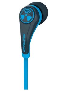 Ifrogz Ifplgm-bl0 Plugz Mobile Ear Pollution Headset, Blue