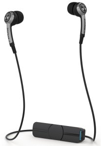 Ifrogz Ifplgw-sv0 Audio Plugz Wireless Bluetooth Earbud, Black And Silver
