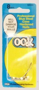 Impex Systems 50020 Picture Hanging Nail, Pack-8