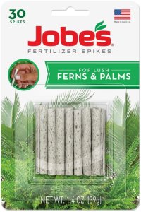 Jobe's 05101 Fern & Palm Fertilizer Spikes, 16-2-6