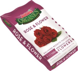 Jobe's 09423 Organic Granular Rose & Flower Fertilizer, 3-5-3
