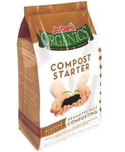 Jobe's 09926 Organic Compost Starter Granular Fertilizer, 4-4-2, 4 Lbs