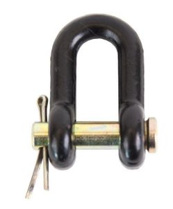 Koch 4003343/m1549 Forged Utility Clevis, 7/16, Black