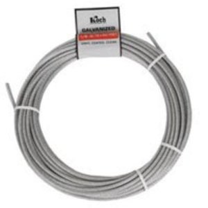 Koch A40124 Cable 7x7 1/8 X 50, Galvanized