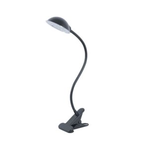 Living Accents 17935-002 Adjustable Desk Led Clip Lamp, Black