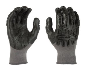 Mad Grip Madgrip 537580 thunderdome flex glove xl, black/gray