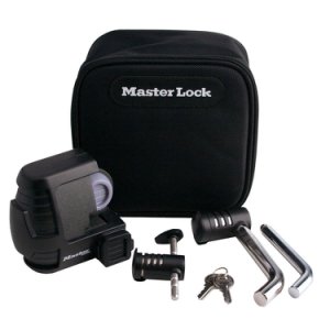 Master Lock 3794dat Trailer Coupler/hitch Pin Lock Set, Black