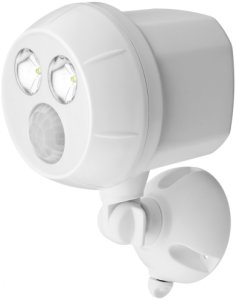 Mr. Beams Mb380 Ultrabright Led Wireless Motion Sensor Spotlight, White