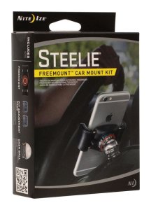 Nite Ize Stfd-01-r8 Steelie Freemount Universal Cell Phone Car Mount, Black