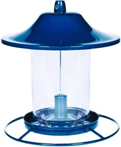Perky-pet Perky pet 312b sparkle panorama bird feeder, blue