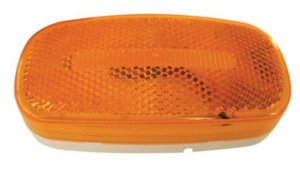 Peterson V180a Led Oval Clearance Amber Light