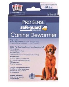 Pro-sensep-83072 Safe-guard 4 Canine Dewormer, 40 Lbs