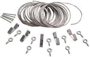 Prosource Ph-121127-ps Picture Hanging Kit, Zinc Plated