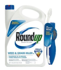 Round Up 5109010 Weed & Grass Killer, Ready To Use, 1 Gallon