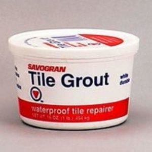 Savogran 12841 Powder Tile Grout, White, 1 Lb