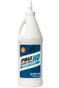 Shell 550043590 Spirax Heavy Duty Gear Oil, 1 Quart