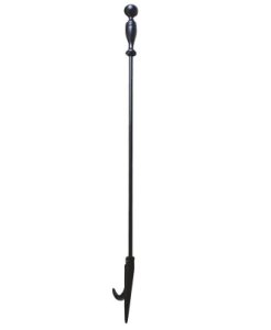 Simple Spaces A753bk-c Fireplace Poker, 27, Black