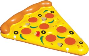 Swimline 90645 Corp Pizza Slice Inflatable Swimming Pool, Yellow
