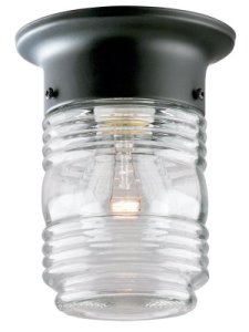 Westinghouse 66919 Outdoor Ceiling Fixture, 4-3/4 X 6