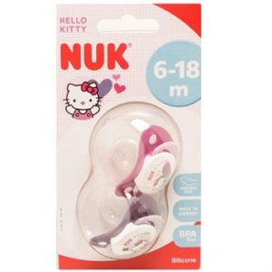 NUK Hello Kitty Soothers Silicone Size 2 - 2
