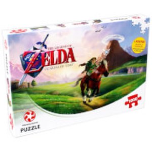 Winning Moves 1000 piece jigsaw puzzle - the legend of zelda ocarina of time edition