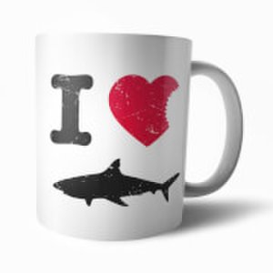 I Heart Sharks Mug