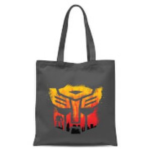 Transformers Autobot Symbol Tote Bag - Grey