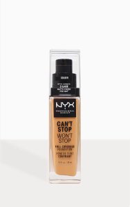 NYX PMU Can't Stop Won't Stop Full Coverage Foundation Golden