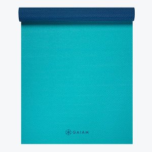 Gaiam 2-color yoga mats (4mm)