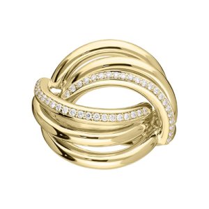 18ct Yellow Gold 0.17ct Diamond Dress Ring