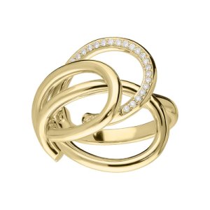 18ct Yellow Gold 0.21ct Diamond Ring