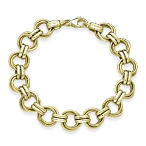 9ct Yellow Gold Multi-Link Handmade Bracelet