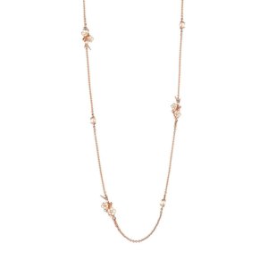 Shaun Leane Cherry Blossom Rose Gold Vermeil Diamond Necklace