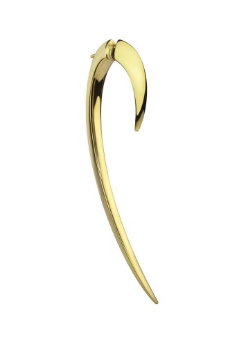 Shaun Leane Hook Single Yellow Gold Vermeil Large Earring