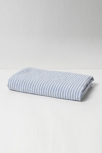 Hampton Stripe Table Cloth - Cloud Stripe