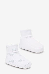 Next 2 Pack Cotton Rich Booties (0-18mths) - White
