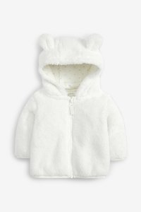 Next Fleece Jacket (0mths-2yrs) - Ecru